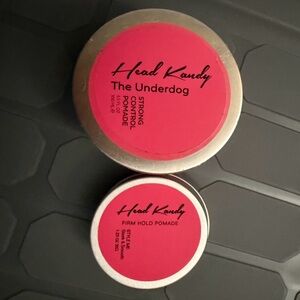 Head Kandy Pomade Bundle- The Underdog Strong Control Pomade & Firm Hold Pomade
